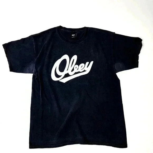 OBEY Clothing Other - OBEY Propoganda Black Tee Shirt - L